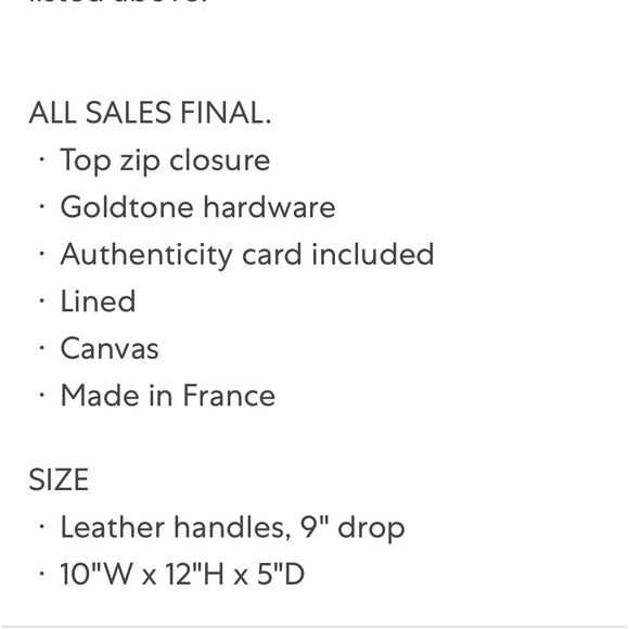 Louis Vuitton damier ebene canvas tote - Picture 5 of 7